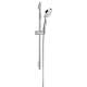 Hansgrohe Croma Select S Wallbar Set 110 3-Jet 24", 2.5 Gpm In Chrome, 4939000