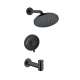 Hansgrohe Vernis Blend Pressure Balance Tub/Shower Set, 2.5 Gpm In Matte Black, 4955670
