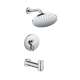 Hansgrohe Vernis Blend Pressure Balance Tub/Shower Set, 1.75 Gpm In Chrome, 4956000