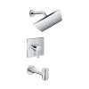 Hansgrohe Vernis Blend Pressure Balance Tub/Shower Set, 2.5 Gpm In Chrome, 4961000