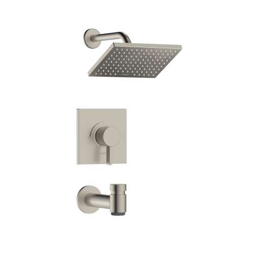 Hansgrohe Vernis Blend Pressure Balance Tub/Shower Set, 1.5 Gpm In Brushed Nickel, 4963820