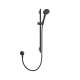 Hansgrohe Vernis Blend Wallbar Set 100 Vario-Jet 24", 1.75 Gpm In Matte Black, 4970670