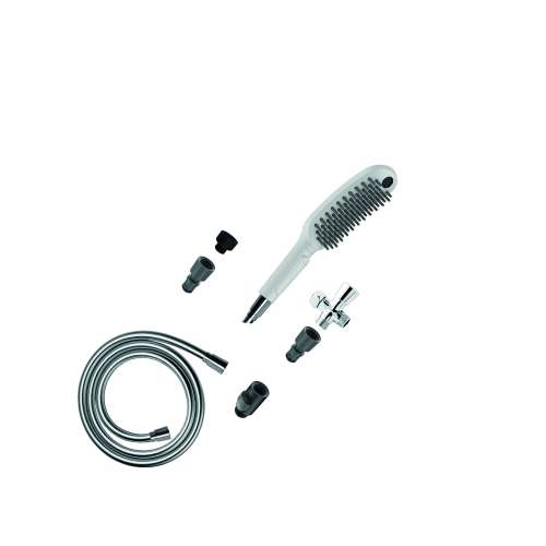 Hansgrohe Dog Shower Dog Shower Bundle, 3-Spray, 1.75 Gpm In White, 4974700