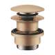 Hansgrohe  Push-Open Sink Drain In Brushed Bronze, 50100141