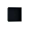 Hansgrohe Xtrastoris Original Wall Niche With Integrated Frame 12"X 12"X 4" In Matte Black, 56061670