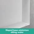 Hansgrohe Xtrastoris Minimalistic Wall Niche With Open Frame 12