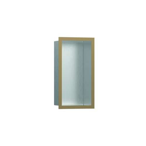 Hansgrohe Xtrastoris Individual Wall Niche Brushed Stainless Steel With Design Frame 12