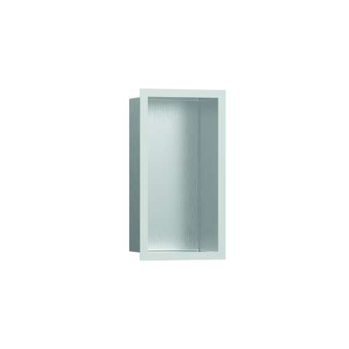 Hansgrohe Xtrastoris Individual Wall Niche Brushed Stainless Steel With Design Frame 12