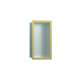 Hansgrohe Xtrastoris Individual Wall Niche Brushed Stainless Steel With Design Frame 12"X 6"X 4" In Polished Gold Optic, 56094990