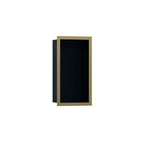 Hansgrohe Xtrastoris Individual Wall Niche Matte Black With Design Frame 12