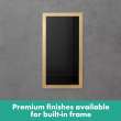 Hansgrohe Xtrastoris Individual Wall Niche Matte Black With Design Frame 12