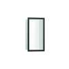 Hansgrohe Xtrastoris Individual Wall Niche Matte White With Design Frame 12"X 6"X 4" In Brushed Black Chrome, 56096340