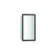 Hansgrohe Xtrastoris Individual Wall Niche Matte White With Design Frame 12"X 6"X 4" In Brushed Black Chrome, 56096340
