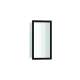 Hansgrohe Xtrastoris Individual Wall Niche Matte White With Design Frame 12"X 6"X 4" In Matte Black, 56096670