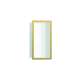 Hansgrohe Xtrastoris Individual Wall Niche Matte White With Design Frame 12"X 6"X 4" In Polished Gold Optic, 56096990