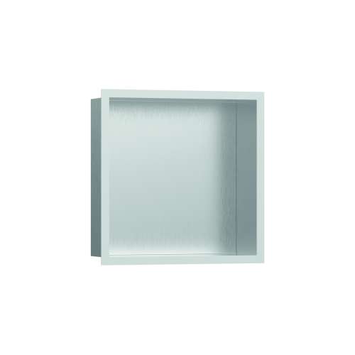 Hansgrohe Xtrastoris Individual Wall Niche Brushed Stainless Steel With Design Frame 12