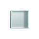 Hansgrohe Xtrastoris Individual Wall Niche Brushed Stainless Steel With Design Frame 12"X 12"X 4" In Matte White, 56097700