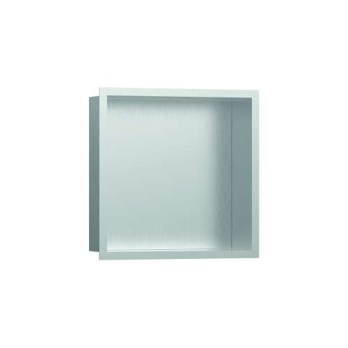 Hansgrohe Xtrastoris Individual Wall Niche Brushed Stainless Steel With Design Frame 12