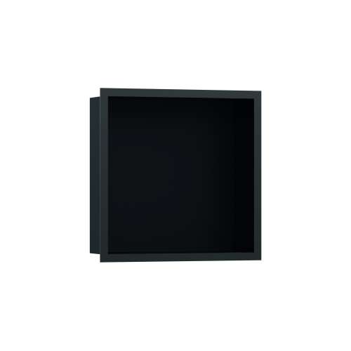 Hansgrohe Xtrastoris Individual Wall Niche Matte Black With Design Frame 12