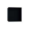 Hansgrohe Xtrastoris Individual Wall Niche Matte Black With Design Frame 12"X 12"X 4" In Matte Black, 56098670