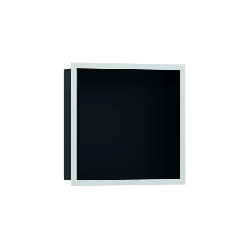 Hansgrohe Xtrastoris Individual Wall Niche Matte Black With Design Frame 12
