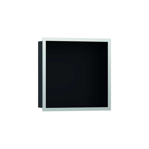 Hansgrohe Xtrastoris Individual Wall Niche Matte Black With Design Frame 12