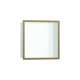 Hansgrohe Xtrastoris Individual Wall Niche Matte White With Design Frame 12"X 12"X 4" In Brushed Bronze, 56099140