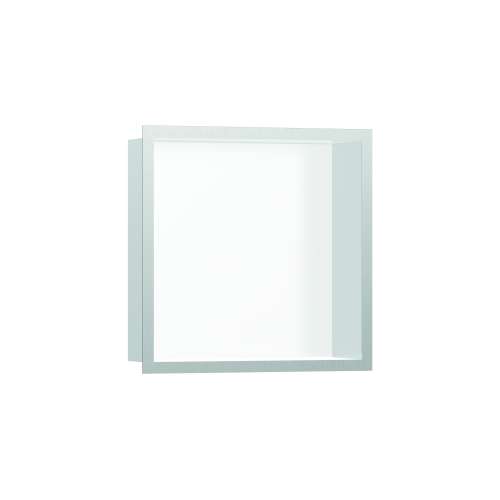 Hansgrohe Xtrastoris Individual Wall Niche Matte White With Design Frame 12