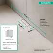 Hansgrohe Raindrain Minimalistic Complete Set 2