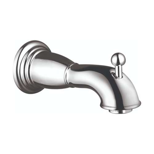 Hansgrohe Logis Classic Tub Spout With Diverter In Chrome, 6089000