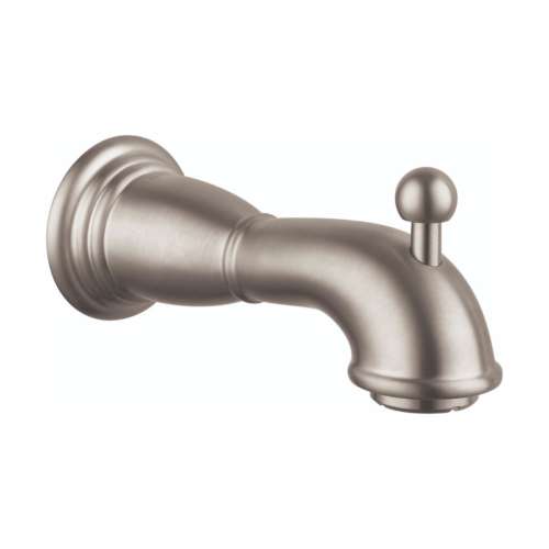 Hansgrohe Logis Classic Tub Spout With Diverter In Brushed Nickel, 6089820