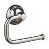 Hansgrohe C Accessories Toilet Paper Holder In Polished Nickel, 6093830