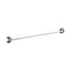Hansgrohe C Accessories Towel Bar, 24" In Polished Nickel, 6098830