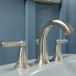 Hansgrohe Swing C Widespread Faucet With Pop-Up Drain, 1.2 Gpm In Brushed Nickel, 6117820