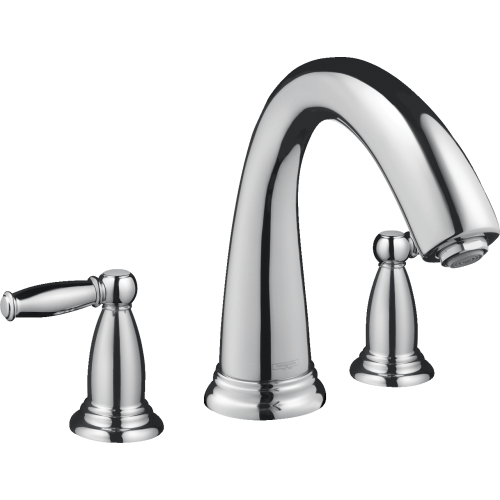 Hansgrohe Swing C 3-Hole Roman Tub Set Trim With Lever Handles In Chrome, 6120000