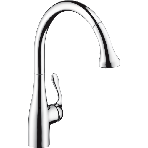 Hansgrohe Allegro E Gourmet Semi-Pro Kitchen Faucet, 2-Spray Pull-Down, 1.75 Gpm In Chrome, 6460000