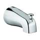 Hansgrohe Commercial Tub Spout With Diverter In Chrome, 6501000