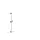 Hansgrohe Unica Wallbar E, 24" In Brushed Nickel, 6890820