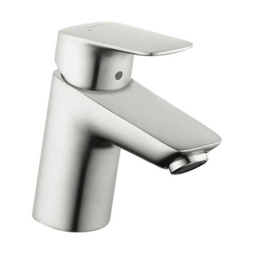 Hansgrohe Logis Single-Hole Faucet 70 With Pop-Up Drain, 1.2 Gpm In Brushed Nickel, 71070821