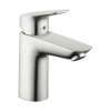 Hansgrohe Logis Single-Hole Faucet 100 With Pop-Up Drain, 1.2 Gpm In Brushed Nickel, 71100821