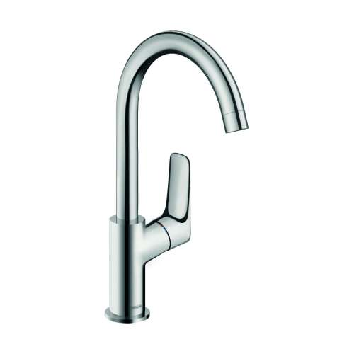 Hansgrohe Logis Single-Hole Faucet 210 With Swivel Spout And Pop-Up Drain, 1.2 Gpm In Chrome, 71130001