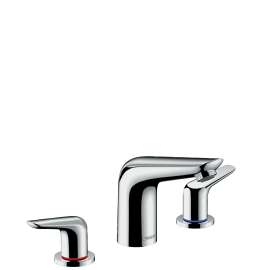 Hansgrohe Focus N Widespread Faucet 100 With Pop-Up Drain
