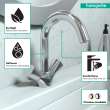 Hansgrohe Logis Single-Hole Faucet 150 With Swivel Spout And Pop-Up Drain, 1.2 Gpm In Chrome, 71222001