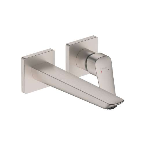 Hansgrohe Logis Fine Wall-Mounted Single-Handle Faucet Trim, 1.2 Gpm In Brushed Nickel, 71256821