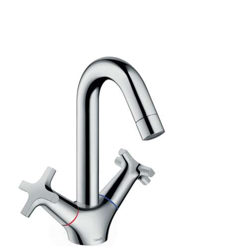 Hansgrohe Logis Classic Single-Hole Faucet 150 With Swivel Spout And Pop-Up Drain, 1.2 Gpm In Chrome, 71270001