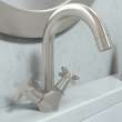 Hansgrohe Logis Classic Single-Hole Faucet 150 With Swivel Spout And Pop-Up Drain, 1.2 Gpm In Brushed Nickel, 71270821