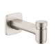 Hansgrohe Logis Tub Spout With Diverter In Brushed Nickel, 71412821