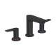 Hansgrohe Talis E Widespread Faucet 150 With Pop-Up Drain, 1.2 Gpm In Matte Black, 71733671