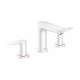 Hansgrohe Talis E Widespread Faucet 150 With Pop-Up Drain, 1.2 Gpm In Matte White, 71733701