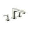Hansgrohe Talis E 3-Hole Roman Tub Set Trim In Brushed Nickel, 71747821